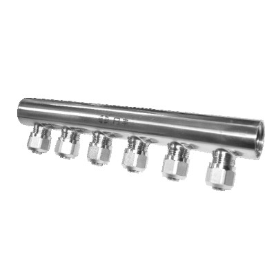不锈钢活接式分水器（单头螺纹）